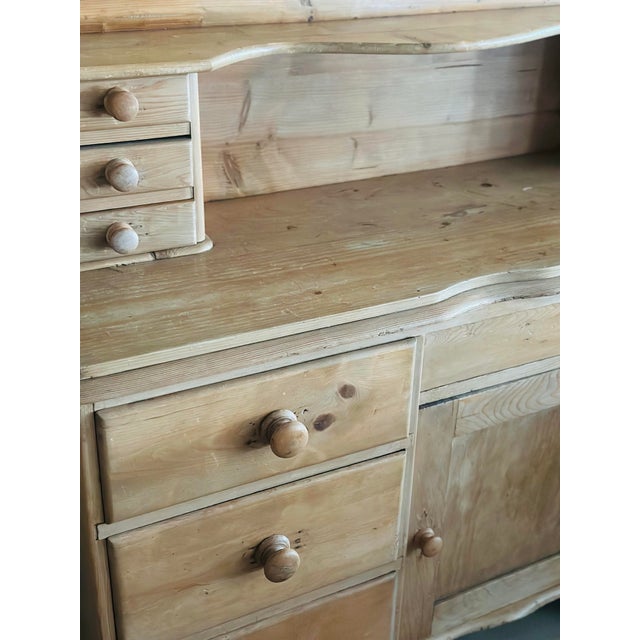 Antique Pine Sideboard For Sale In Charleston - Image 6 of 12