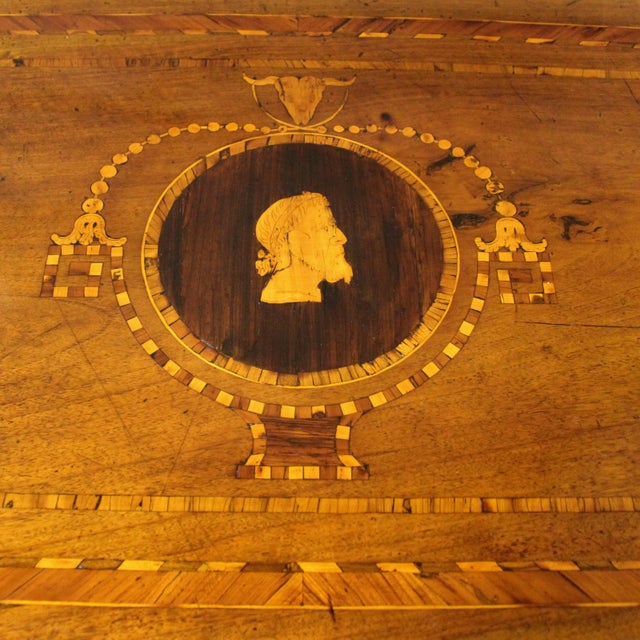 18th Century Italian Louis XVI Chest of Drawers in Walnut For Sale - Image 14 of 16