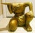 Vintage Gilded Carved Wood Asian Figural Side Table With Glass Top Circa 1980s For Sale - Image 11 of 15