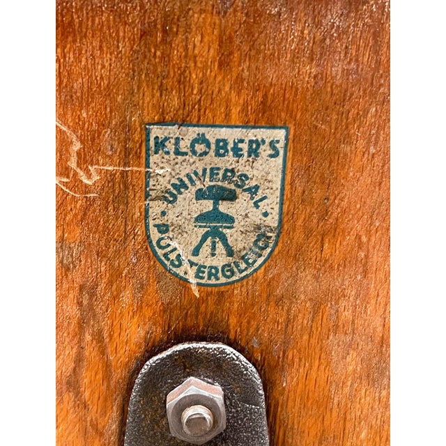 Adjustable Architects Chair by Margarete Klöber for Polstergleich, Germany, 1930s For Sale - Image 9 of 10