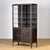 Medical cabinet from the 1930s, made in Hungary. This cabinet is made of iron and glass, creating a robust industrial...