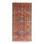Antique Zabihi Collection Caucasian Soumac Flatweave Worn Gallery Size Rug - 5'8" x 12' For Sale