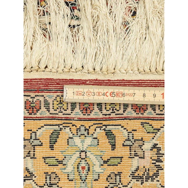 Vintage Ghom Rug For Sale - Image 10 of 11