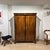 Empire Armoire in Walnut Veneer & Brass, Vienna, 1815 For Sale - Image 4 of 16