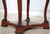 Queen Anne Kindel Round Mahogany Inlaid End Table For Sale - Image 3 of 13
