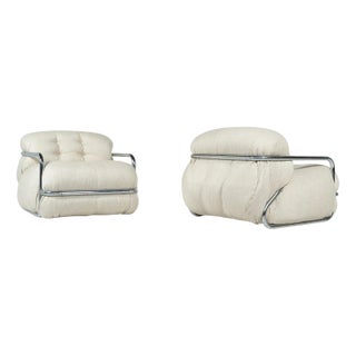 Armchairs by Mario Sabot, Italy, 1970s, Set of 2 For Sale