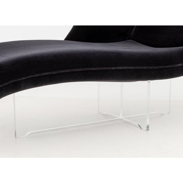 Vladimir Kagan Vladimir Kagan Erica Chaise Longue, Model P6910-L For Sale - Image 4 of 10