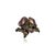 Exquisite Camellia Blooming Rose Brooch With Pave Set Gemstones by Carat&her For Sale - Image 4 of 6