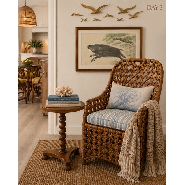 Part of COASTAL COLLECTED — a six-part room series by June Hastings inspired by the warmth and charm of rooms near the...