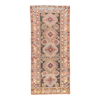 Antique Shirvan Rug 4' x 9' For Sale