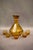 Art Deco Carafe and Liqueur Glasses in Frosted Orange Faceted Glass by Rudolf Eschler for Moser Karlsbad, 1940s, Set of 6 For Sale - Image 4 of 18