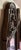 Pair of Vintage Spanish/Baroque Revival Carved Wood Arched Wall Mirrors For Sale - Image 4 of 11