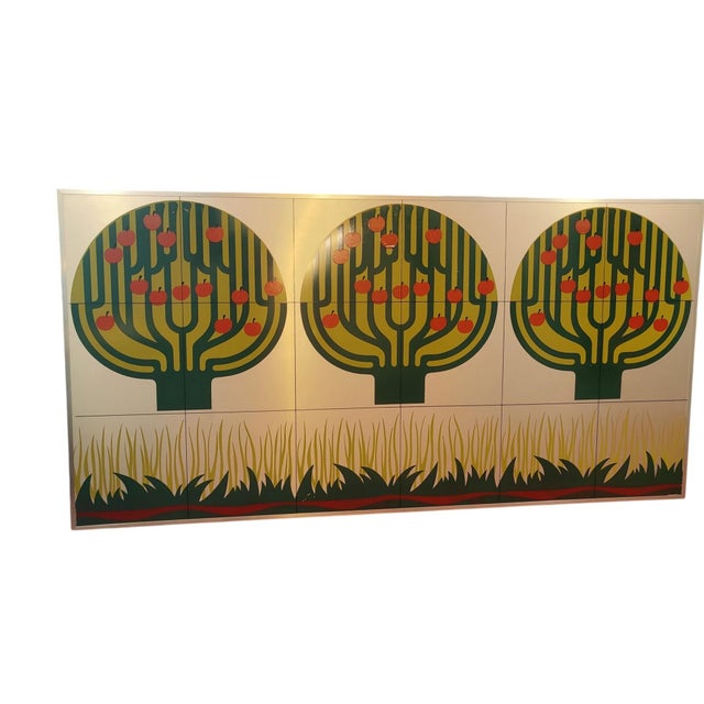 Large Vintage Decorative Panel by Tiziano Campi, 1976 For Sale - Image 13 of 14