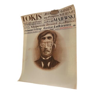 Franciszek A. B. Bilberstein-Starowieyski, Lokis, Wittembacha, 1970s, Print For Sale