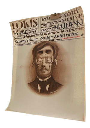 Franciszek A. B. Bilberstein-Starowieyski, Lokis, Wittembacha, 1970s, Print
