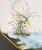 Gien Collection of Four Gien "Caraibes" Faience Tableware Pieces For Sale - Image 4 of 11