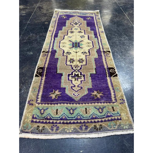 Turkish Yastik Rug 1'5" x 3'9" #23727 Explore a curated collection of hallway runners, wool rugs, and handmade...
