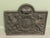 Large Iron Fire Back, Royal Crest and Motto. This is a Heavy Late 19th Century Cast Iron Fire Back Lion and unicorn...