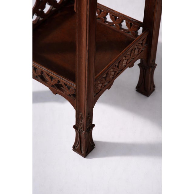 Art Nouveau Bedside Tables by Vittorio Valabrega, 1900, Set of 2 For Sale - Image 4 of 14