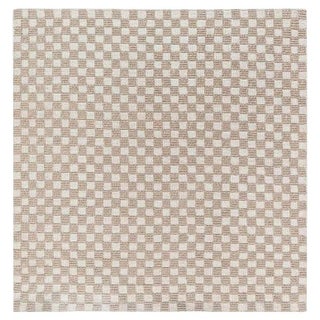 Modern Scandinavian Indoor-Outdoor Checkerboard Rug Custom by Doris Leslie Blau For Sale