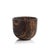 This unique mango wood bowl comes from local artisans in Thailand. This marbleized wood bowl is bursting with rich color...