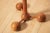 Floor Ceiling Hangers with Spherical Elements in Walnut, 1970s, Set of 2 For Sale - Image 9 of 13
