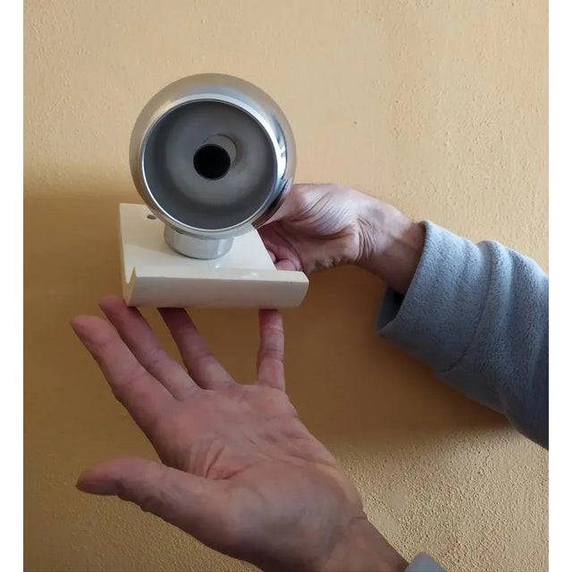 Wood Small Wall Lights attributed to Goffredo Reggiani for Reggiani, 1960s, Set of 2 For Sale - Image 7 of 10