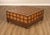 High Quality Square Top Coffee Table, with Single Drawer on Either End and Surfaced with Old World Maps