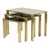 1970s Hollywood Regency Nesting Tables from Belgo Chrome, 1970s, Set of 3 For Sale - Image 5 of 16