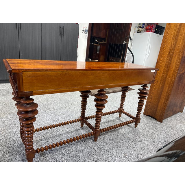 South Cone Traditional Console Table For Sale - Image 4 of 6