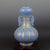 1900 - 1909 1900s Chinese Porcelain Qing Dynasty Qianlong Marked Blue Ground Gold Decoration Garlic Head Vase For Sale - Image 5 of 7