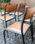 Brown School Chairs from Mullca, 1960s, Set of 6 For Sale - Image 8 of 13