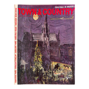 Town & Country Christmas 1960 W/ Ludwig Bemelmans Cover Artwork