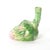Italian Italian Majolica Artichoke-Form Vase Table Ornament, Late 20th Century For Sale - Image 3 of 11