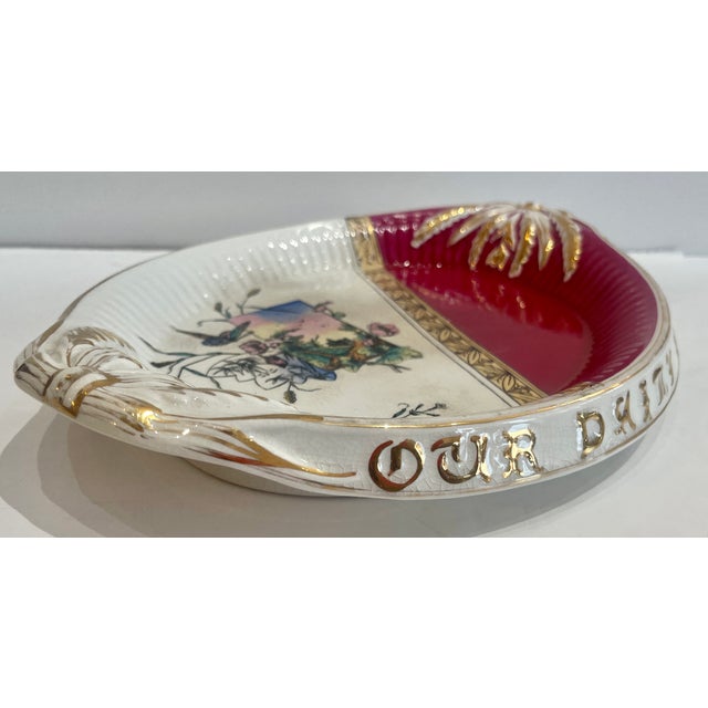 Aesthetic Movement Bread Platter Give Us This Day Our Daily Bread, 1880-1890 For Sale - Image 10 of 14