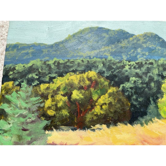 Original painting by Northern California painter Steven Guy Bilodeau. "Konocti from the East", unframed, 12X 9 - original...