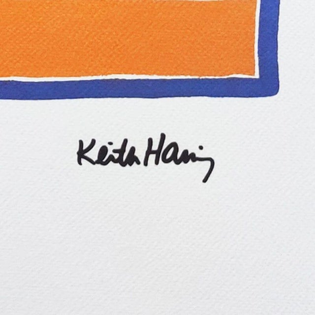 Keith Haring, Composition, Lithograph, 1990s For Sale - Image 8 of 10