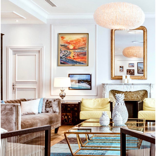 "Sunrise Grand Harbor Malta" by Arcidiacono For Sale - Image 9 of 9