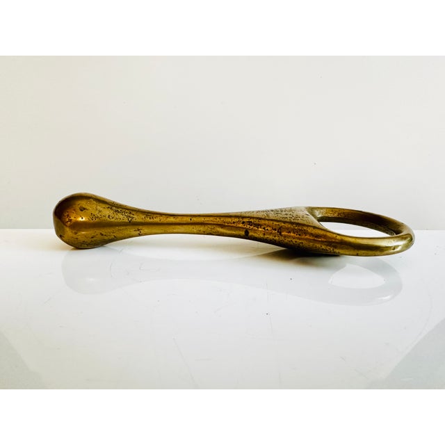 Brass Bottle Opener by Carl Auböck, Austria, 1950s For Sale - Image 4 of 10
