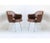 Knoll Eero Saarinen for Knoll Brown Executive Chairs - Set of 6 For Sale - Image 4 of 10