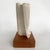 Mid-Century Modern Mid Century Modern Abstract Marble Biomorphic Sculpture, Signed on Wood Base For Sale - Image 3 of 5