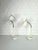 Adjustable White Lacquered Steel and Brass Desk Lamps from BJS, Sweden, 1960s, Set of 2 For Sale - Image 6 of 17