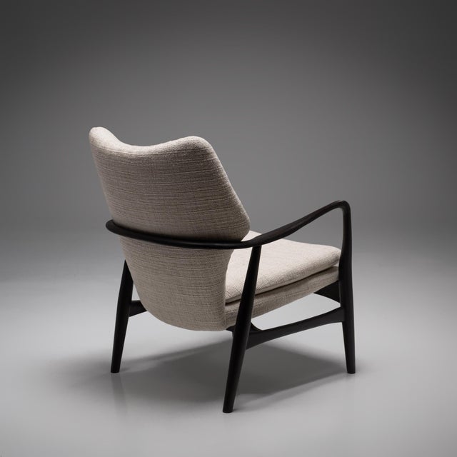 Model MS-6 Chair by Madsen & Schübell for Vik & Blindheim, 1950s For Sale - Image 4 of 14