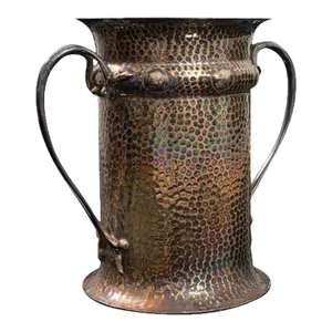 Antique Tankard, English, Silver Plate, Jug, Vase, Art Nouveau, Victorian, 1900