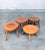 Mid-Century Low Side Table Set, Belgium, 1950s, Set of 4 For Sale - Image 11 of 18