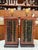 Red Exceptional Vintage Gilt Wood Chinoiserie Hand Made Lacquered Suanpan/ Abacus Table Lamps a Pair For Sale - Image 8 of 8