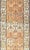 Antique Persian Bakhtiari Runner With Lattice Design in Peach and Ivory Tones 3'7 X 11'2 For Sale - Image 4 of 16