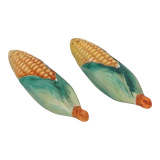 Vintage Corn on the Cob Japanese Salt & Pepper Shakers For Sale