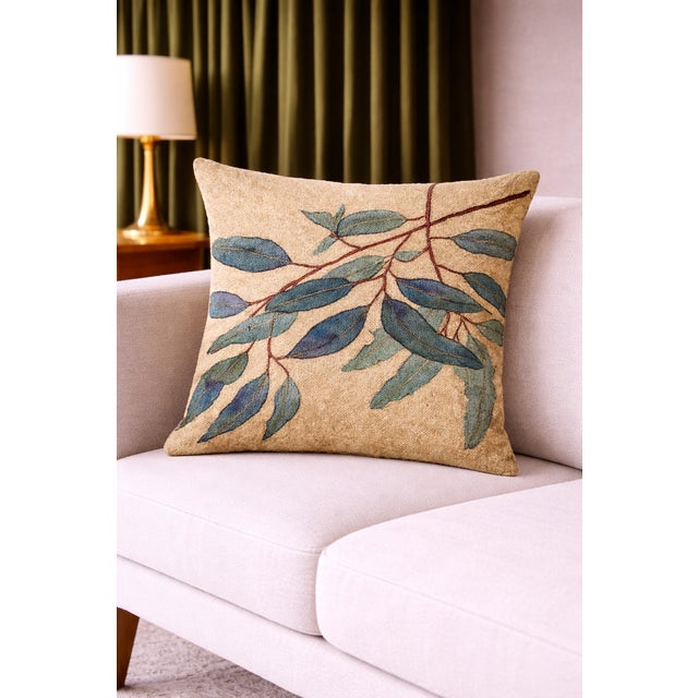 Exquisite Luxury Arts & Crafts Sofa Cushions / Pillows For Sale - Image 4 of 4