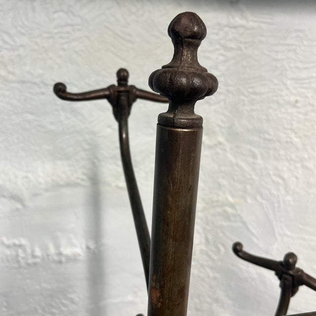 Antique Cast Iron Coat Rack and Umbrella Stand 1920s Chairish